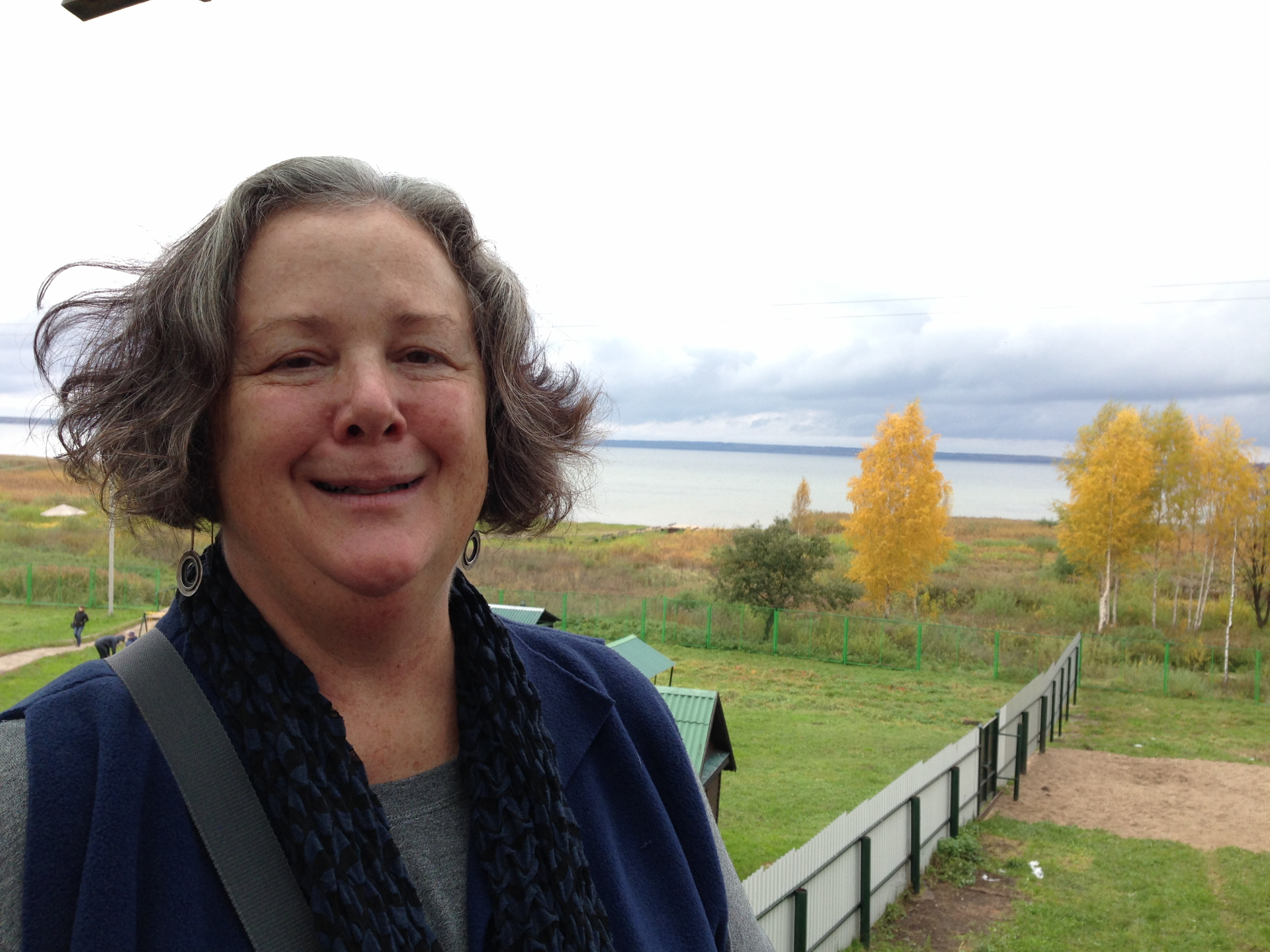 Sue Ellen Talley during travels abroad